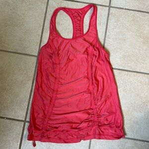 Lulu lemon tank, salmon/pink color, size 6